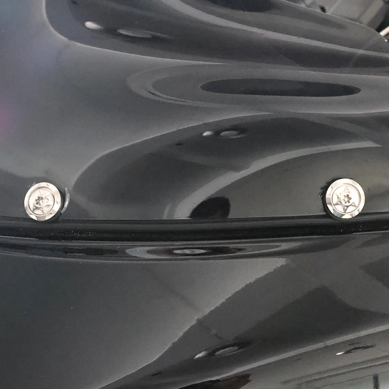 Boulons de Pare-brise Titane pour Harley Road Glide 2015-2025 – photo 2/12