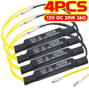 Résistance de charge 20 W 26 ohms pour clignotants LED Harley - vue 1