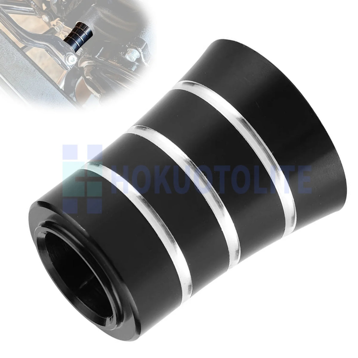 Entretoise d'axe de sélecteur pour suppression de commande talon Harley-Davidson CVO Touring