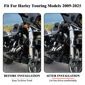 Pare-carter avant bicolore en aluminium pour Harley-Davidson Touring - vue 2