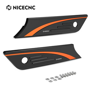 Caches de Serrures de Sacoches CNC pour Harley Street Glide, Road King, Road Glide – photo 8/9