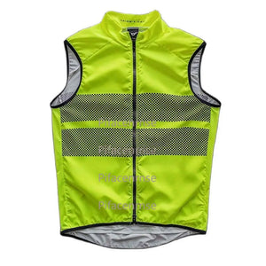 Gilet de cyclisme homme sans manches noir - vue de face - vue 5