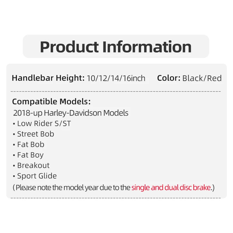 Kit Complet de Câbles de Commande Guidon (10 à 16 pouces) - Harley-Davidson Softail 2018 et plus récent – photo 6/15