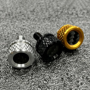 Boulon de Selle à Déverrouillage Rapide Carbone CNC pour Harley Touring, Softail (Universel) – photo 2/12