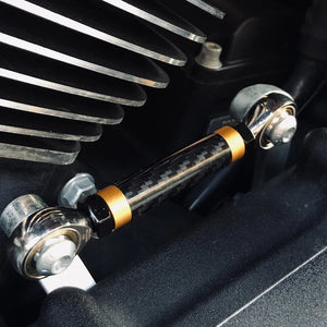 Tringlerie de Sélecteur en Fibre de Carbone pour Harley Touring et Softail – photo 4/14