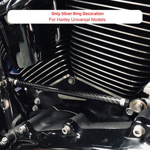 Tringlerie de Sélecteur en Fibre de Carbone pour Harley Touring et Softail – photo 6/14