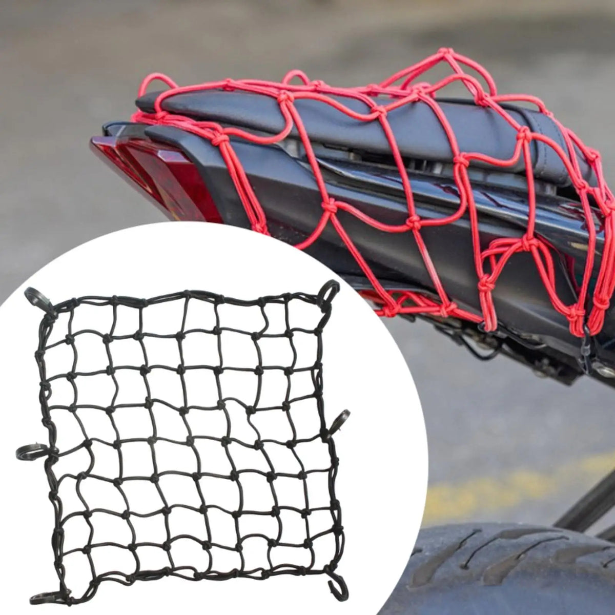 Filet à bagages élastique pour Harley - vue 4