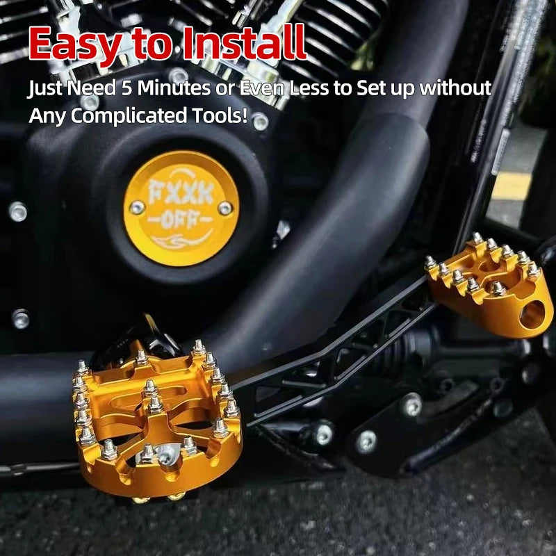 Caches Moteur Personnalisés (Derby / Timer / Embrayage) Aluminium - Harley-Davidson Softail & Road King – photo 3/11