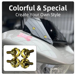 Vis de Pare-brise Titane Colorées pour Harley 121 CVO Road Glide, Street Glide 2024-2025 – photo 5/14
