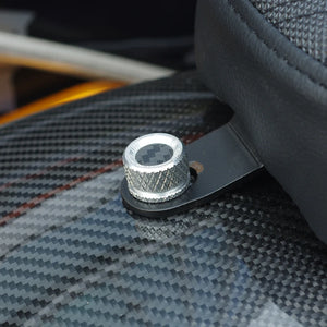 Boulon de Selle à Déverrouillage Rapide Carbone CNC pour Harley Touring, Softail (Universel) – photo 4/12