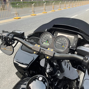 Coque de Compteurs Double CNC pour Harley Road Glide 2014-2023 – photo 2/24