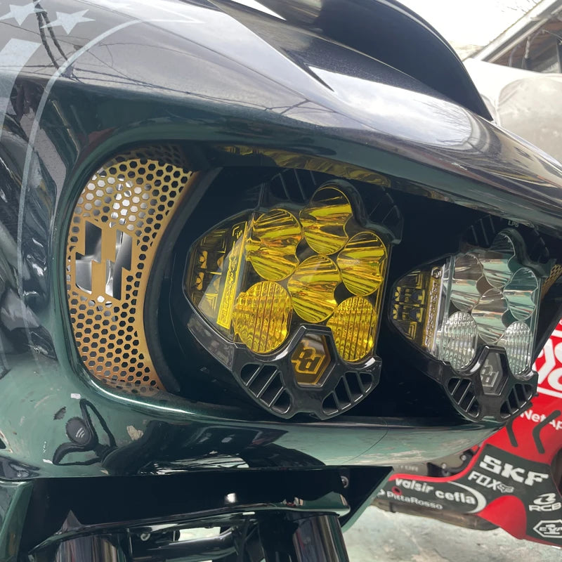 Grille de Calandre Latérale (Mesh Grill) Inox Colorée - Harley-Davidson Road Glide & CVO Road Glide 2015 et plus récent – photo 4/11