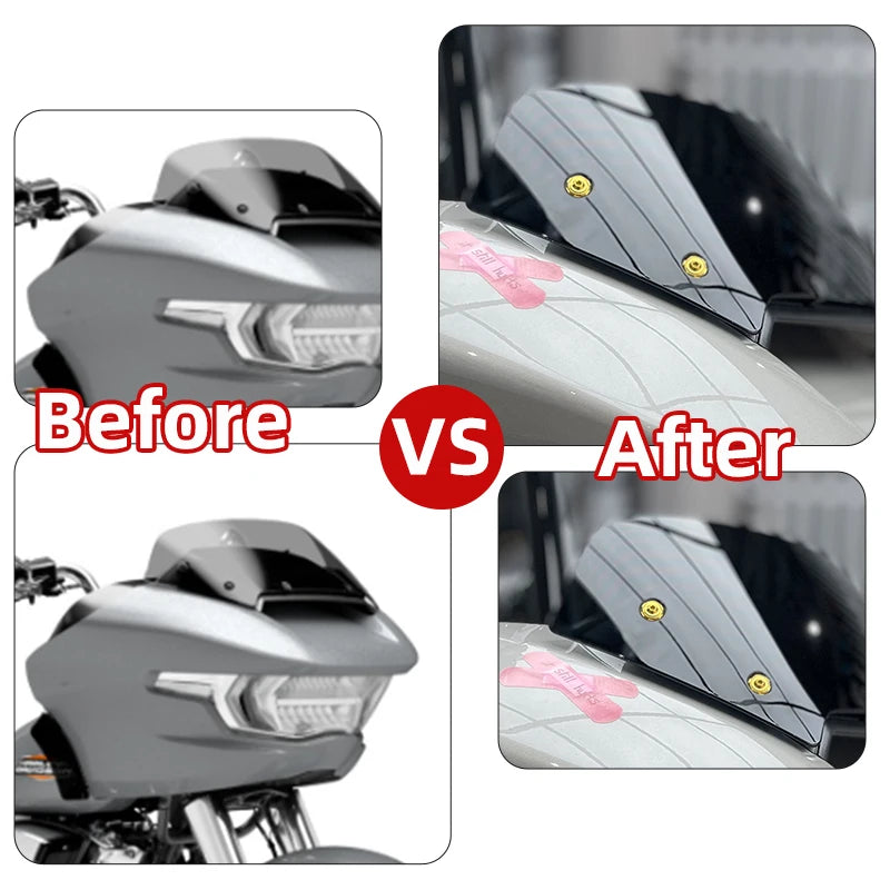Vis de Pare-brise Titane Colorées pour Harley 121 CVO Road Glide, Street Glide 2024-2025 – photo 4/14