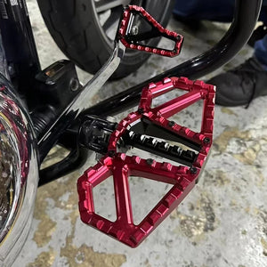 Repose-Pieds Larges (Floorboards) Combinés Conducteur/Passager - Harley-Davidson Softail Low Rider, Street Bob, Fat Bob, Sport Glide – photo 2/23