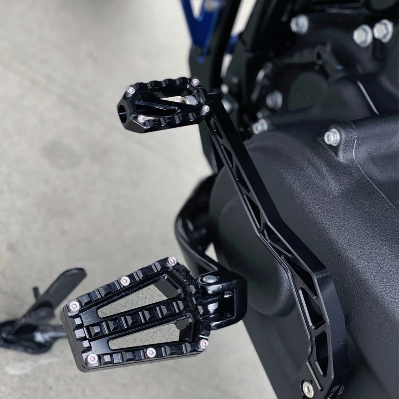 Repose-Pieds Larges (Floorboards) Combinés Conducteur/Passager - Harley-Davidson Softail Low Rider, Street Bob, Fat Bob, Sport Glide – photo 4/23