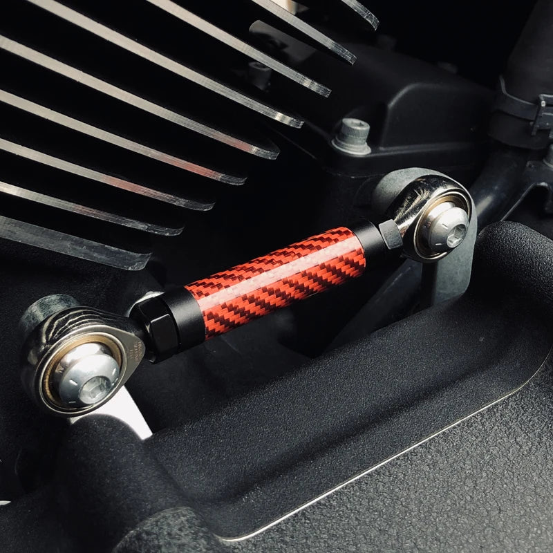 Tringlerie de Sélecteur en Fibre de Carbone pour Harley Touring et Softail – photo 2/14