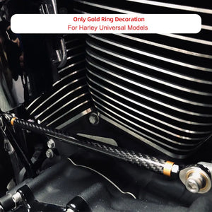 Tringlerie de Sélecteur en Fibre de Carbone pour Harley Touring et Softail – photo 11/14
