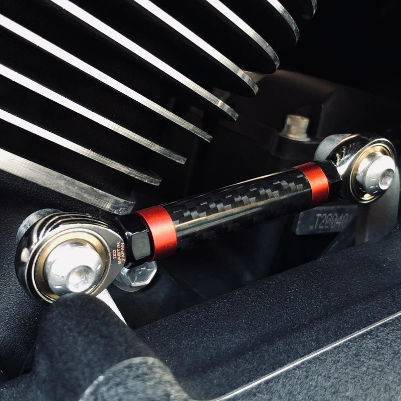 Tringlerie de Sélecteur en Fibre de Carbone pour Harley Touring et Softail – photo 3/14