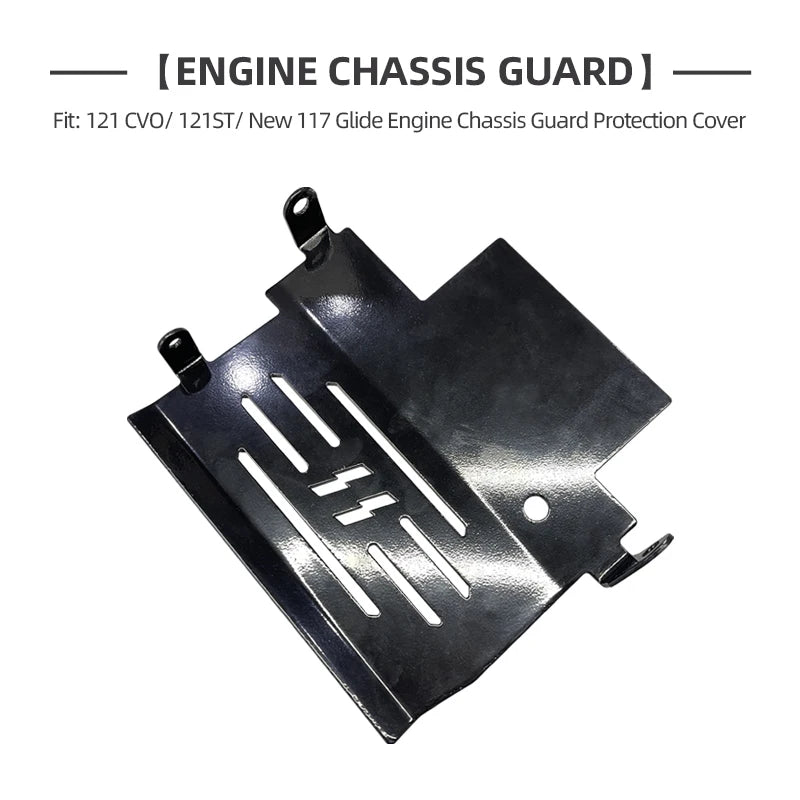 Sabot de Protection Moteur (Engine Chassis Guard) Aluminium - Harley-Davidson Road Glide, Street Glide, CVO 2024 et plus récent – photo 7/7