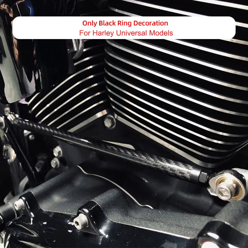 Tringlerie de Sélecteur en Fibre de Carbone pour Harley Touring et Softail – photo 7/14