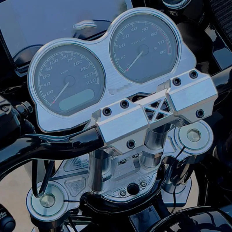 Coque de Compteurs Double CNC pour Harley Road Glide 2014-2023 – photo 5/24