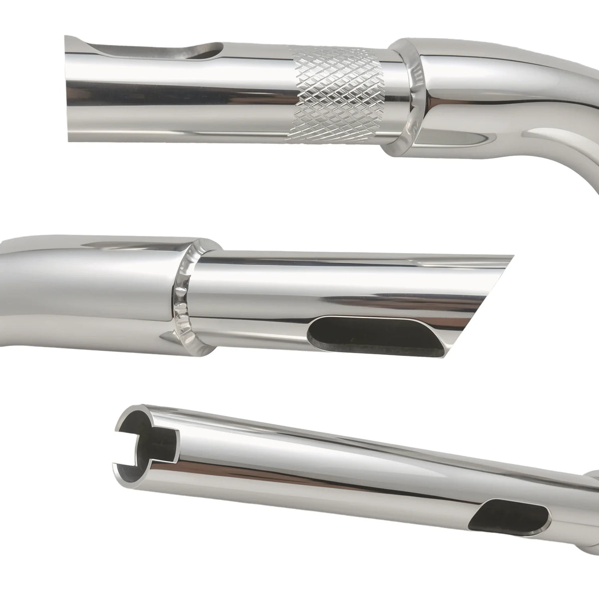 Guidon ape hanger fat bar pour Harley Sportster Softail Dyna - vue 2