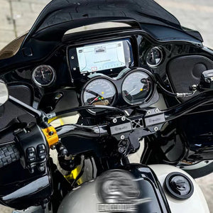 Coque de Compteurs Double CNC pour Harley Road Glide 2014-2023 – photo 4/24