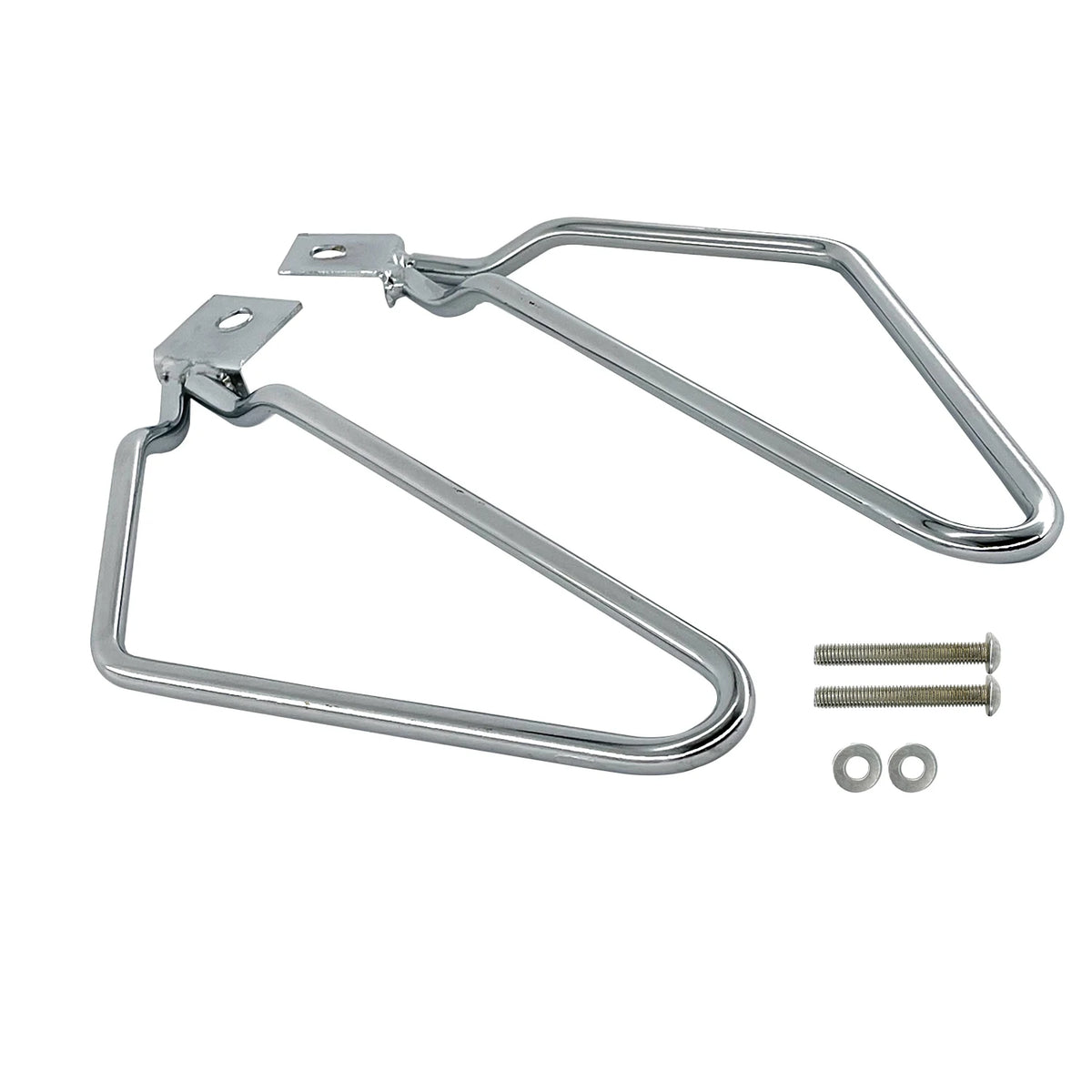 Supports de Sacoches en Acier Inoxydable pour Harley Sportster 883/Dyna Fat Bob - vue 6