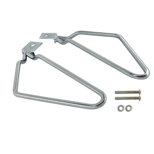 Supports de Sacoches en Acier Inoxydable pour Harley Sportster 883/Dyna Fat Bob - vue 6