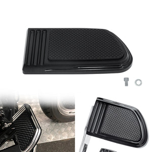 Cache de pédale de frein en aluminium anodisé noir pour Harley-Davidson - vue 2