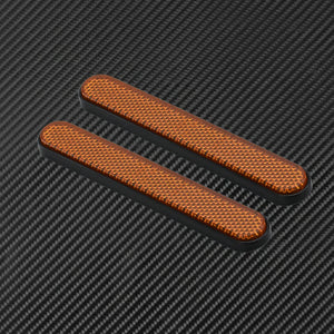 Paire de Réflecteurs Autocollants pour Fourche Avant - Harley-Davidson Dyna, Softail, Sportster – photo 4/8