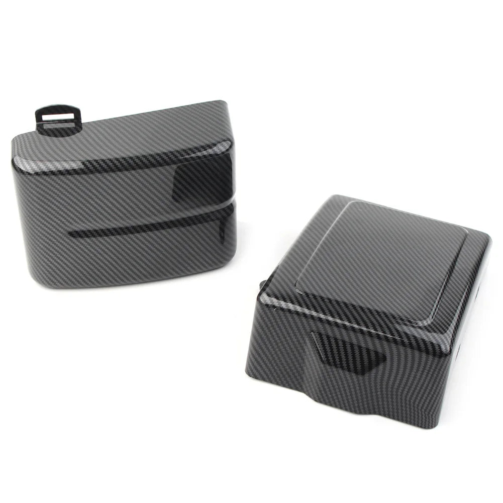 Caches latéraux de batterie pour Harley Dyna - vue 4