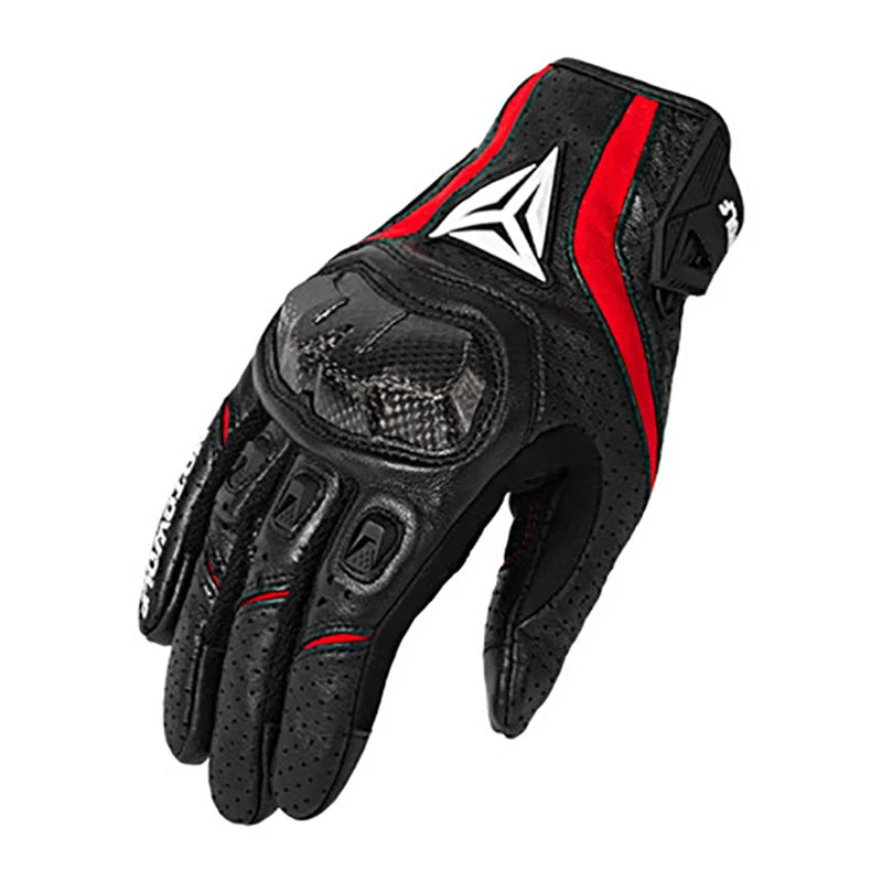 Gants moto cuir MOTOWOLF tactiles - vue - vue 9
