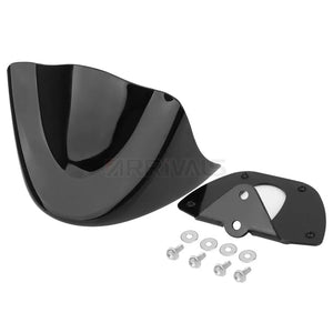 Spoiler menton noir pour Harley Dyna Fat Bob - vue 2