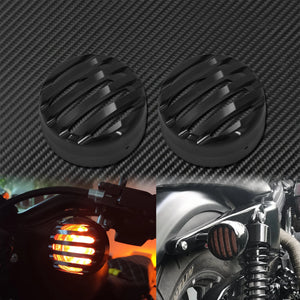 Caches de calandre de clignotant avant (lot de 2) - Harley Sportster XL 883, Super Low XL883L, Nightster XL1200N 1992-2020 – photo 7/7