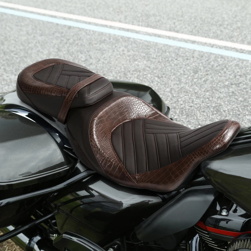 Selle pilote et passager TCMT pour Harley-Davidson Touring Electra Glide (2009-2022)