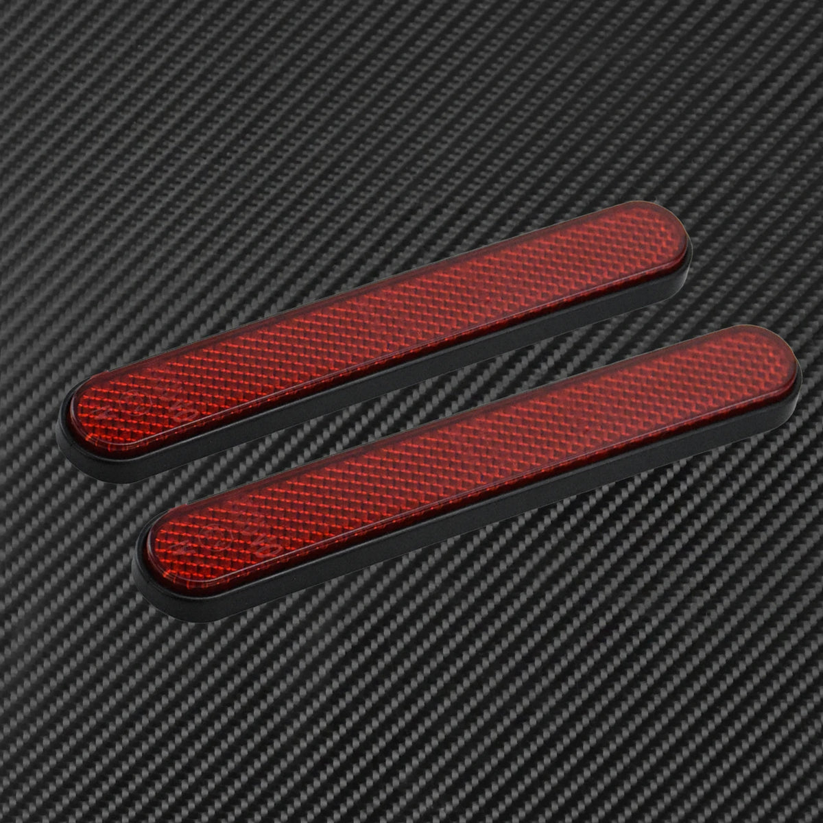 Paire de Réflecteurs Autocollants pour Fourche Avant - Harley-Davidson Dyna, Softail, Sportster – photo 3/8