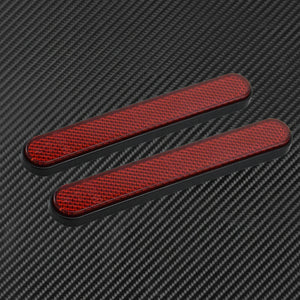 Paire de Réflecteurs Autocollants pour Fourche Avant - Harley-Davidson Dyna, Softail, Sportster – photo 3/8