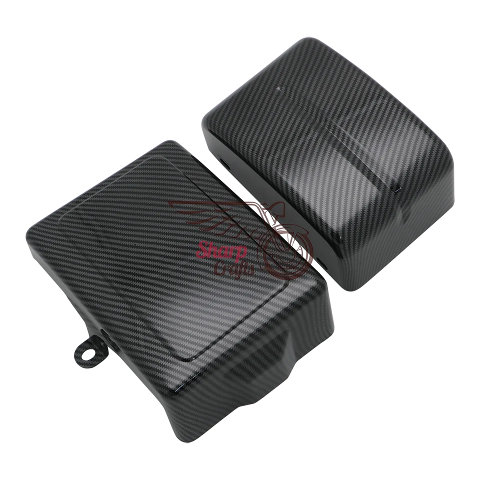 Caches de batterie pour Harley Dyna - vue 4