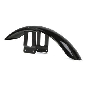 Garde-boue avant en fer noir pour Harley Sportster XL883/1200 - vue 8