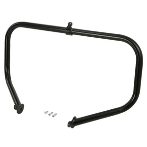 Barre de protection moteur noire sur Harley Touring - vue 3