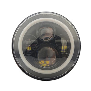 Phare LED 7 pouces avec feux additionnels LED 4,5 pouces pour Harley Touring Electra Glide - vue 3