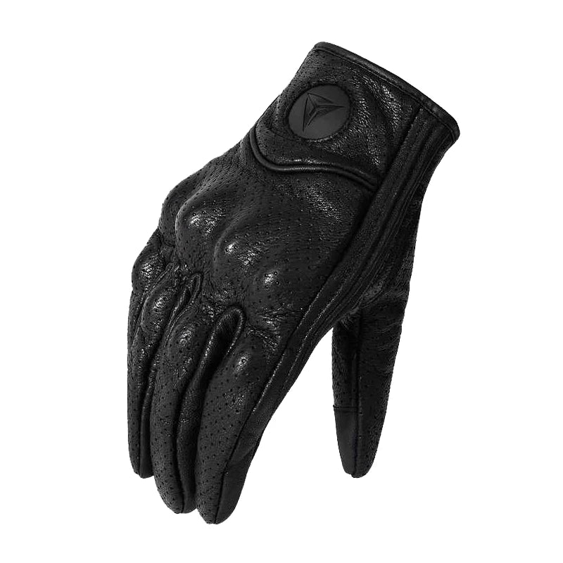 Gants moto cuir MOTOWOLF tactiles - vue - vue 14
