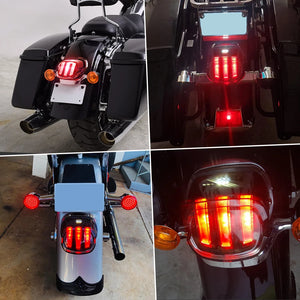 Feu arrière LED pour Harley Sportster Dyna Touring - vue 4