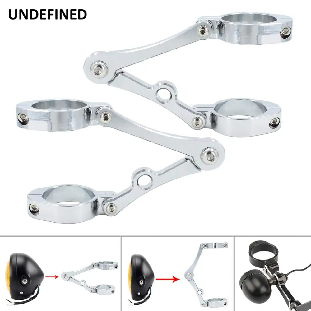 Supports de phare à colliers de fourche pour Harley - vue 3
