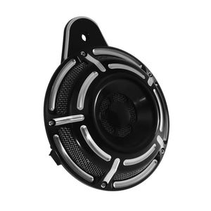Klaxon avec cache aluminium pour Harley Big Twin - vue 11