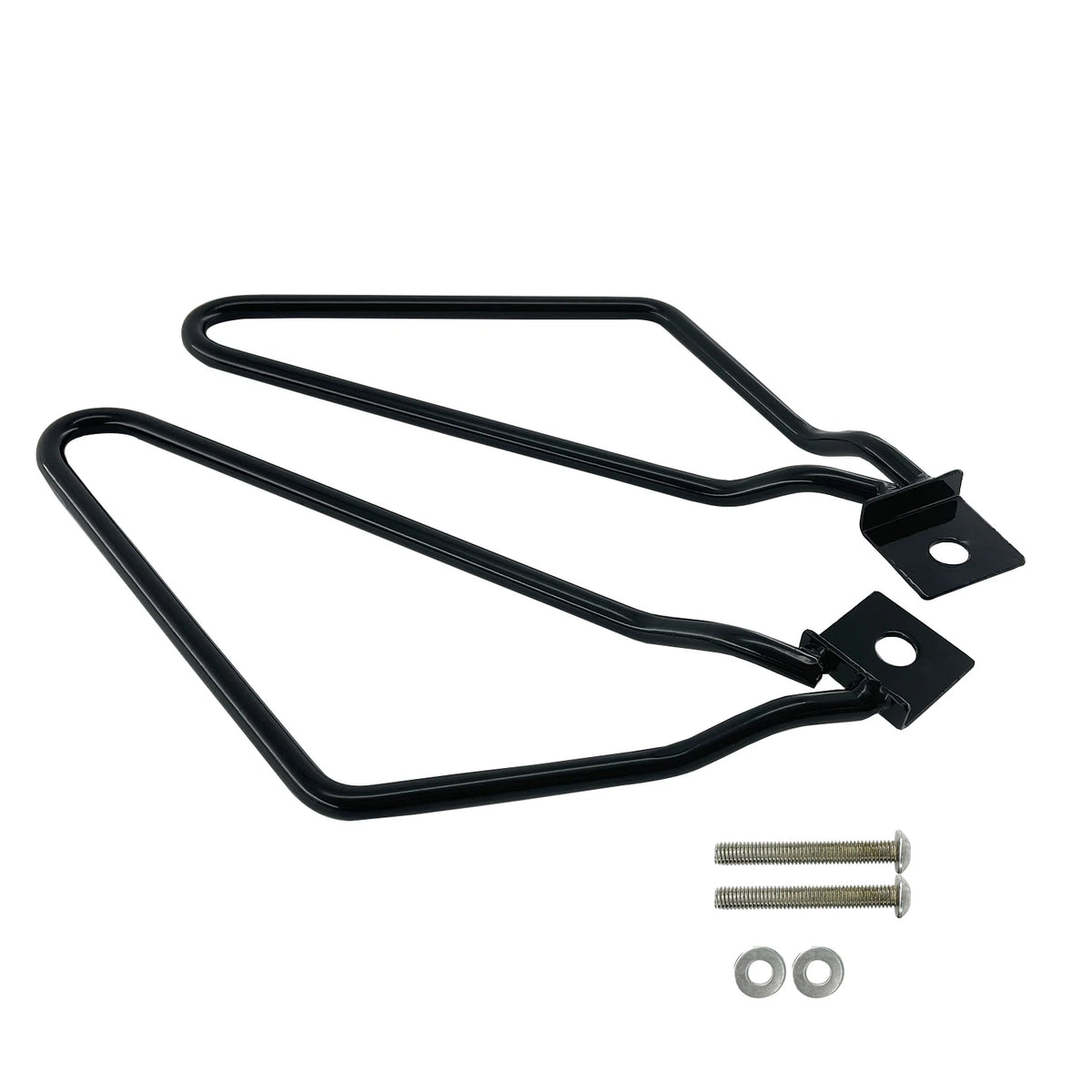 Supports de Sacoches en Acier Inoxydable pour Harley Sportster 883/Dyna Fat Bob - vue 2