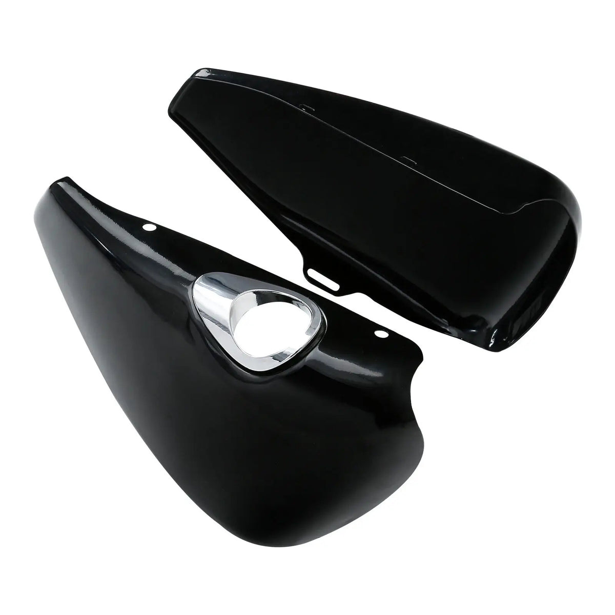 Caches de batterie noirs pour Harley Sportster - vue 1