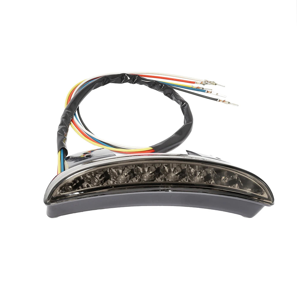 Feu arrière LED de bord de garde-boue avec stop et clignotant pour Harley Sportster XL 883/1200, Iron, 48 et 72 - vue 2
