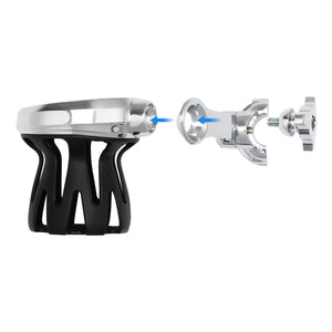 Porte-gobelet de guidon 1 pouce pour Harley Touring Dyna - vue 3